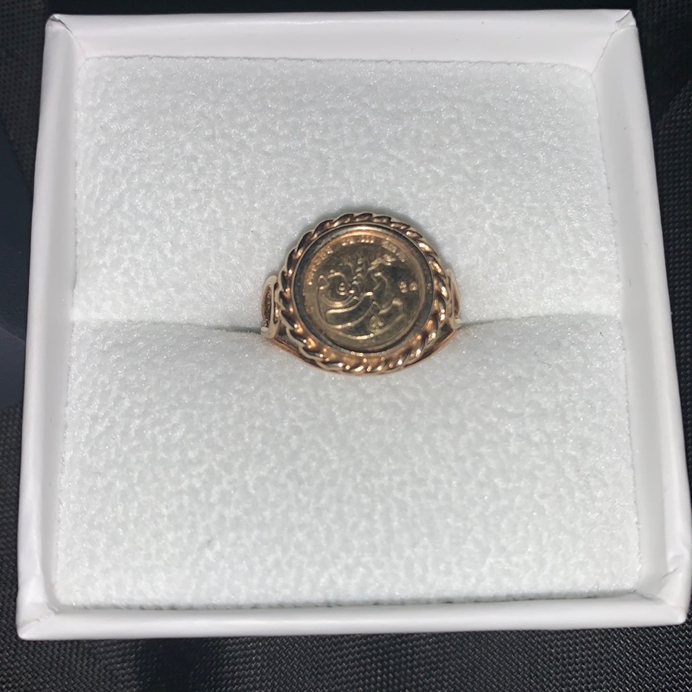 Panda Chinese  coin ring
